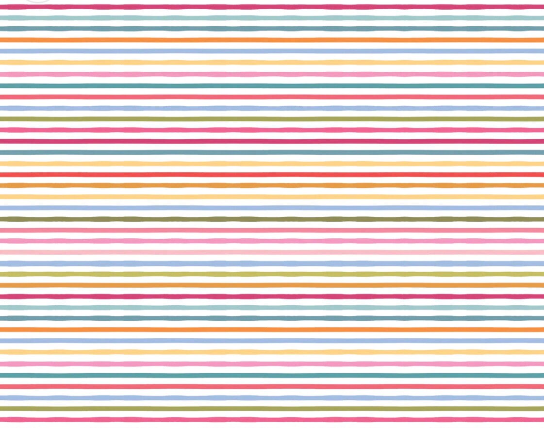 Jailhouse stripes - Elton multi | Poppy cotton | in stock | floral | ditsy | vintage | Poppie's basics