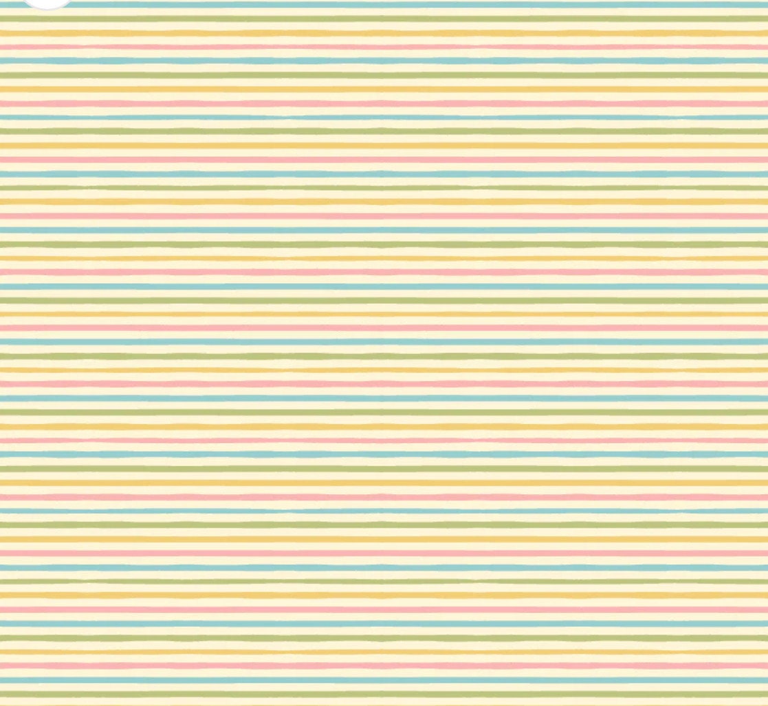 Finding wonder - water ripples yellow | Poppy cotton | in stock | floral | ditsy | vintage | FW24213 Designed by Sheri McCulley