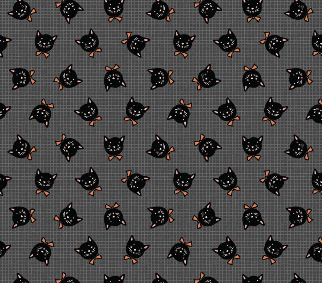 sweet tooth Kitty Box Black | Poppie cotton | Elea Lutz | trick or treat | In stock - halloween collection