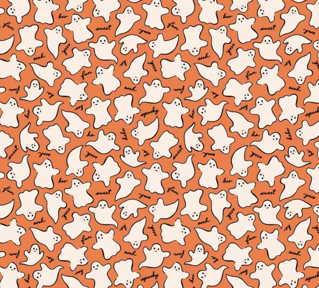 Sweet tooth halloween - Eek's & Boo's orange | Poppie cotton | Elea Lutz | trick or treat | In stock