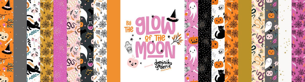 By The Glow Of The Moon - Ghostly Greetings To You - Cobblestone - Halloween - ship end of MAY - C&S - Dominika Godette