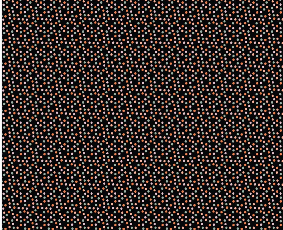 Sweet tooth halloween - Sugar Dots black | Poppie cotton | Elea Lutz | trick or treat | In stock
