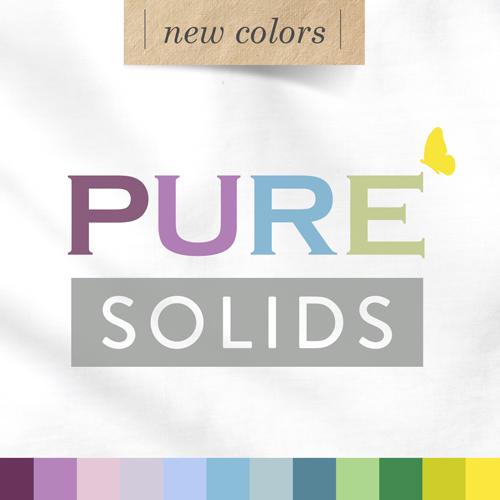 New colors of Pure solids 2024 | AGF | Fat quarter bundle 21 fabrics | IRIDESCENT | 1/2 yard option