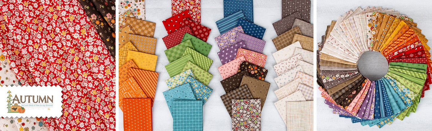 Autumn 10" Stacker | Lori Holt | Bee in my Bonnet - precut | RBD - 42 pieces in stock