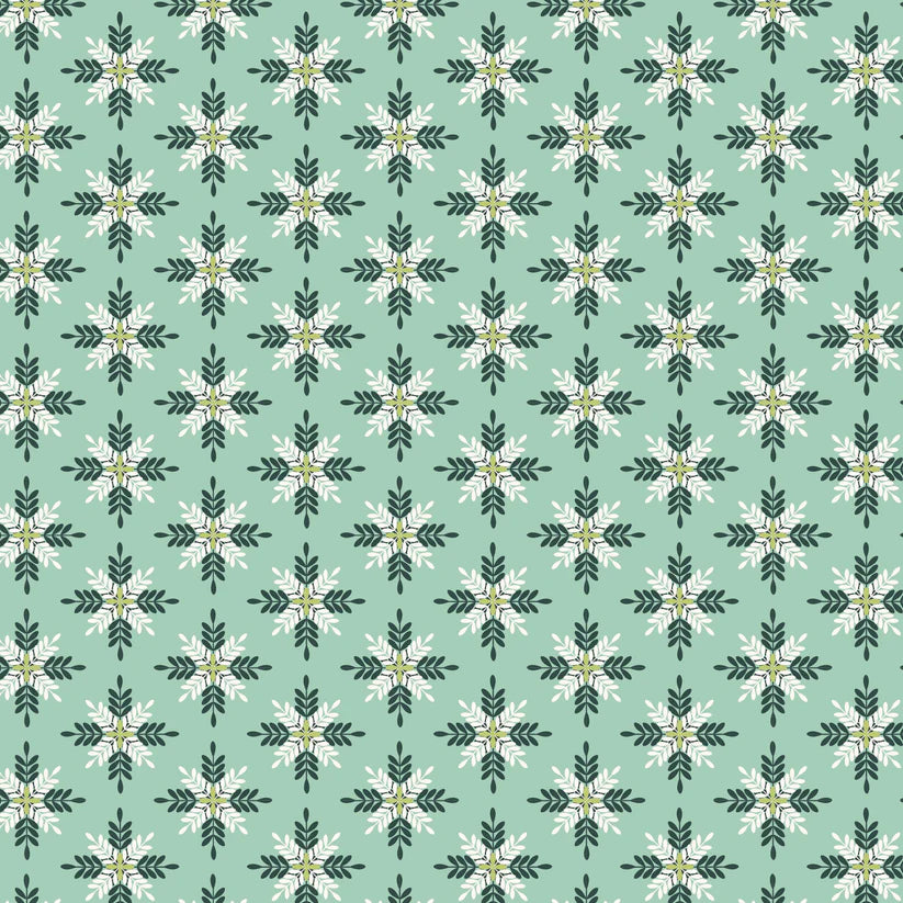 prairie christmas - New Star Teal| Poppie cotton | Amanda Grace | holiday | shipping June 2024 - PC24362