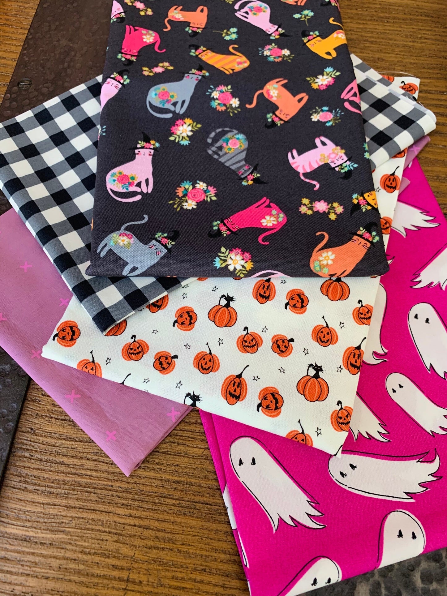 halloween brights bundle | AGF l FQ bundle 19 AGF ~ cotton and steel | In stock | spooky | halloween colors - Poppie cotton