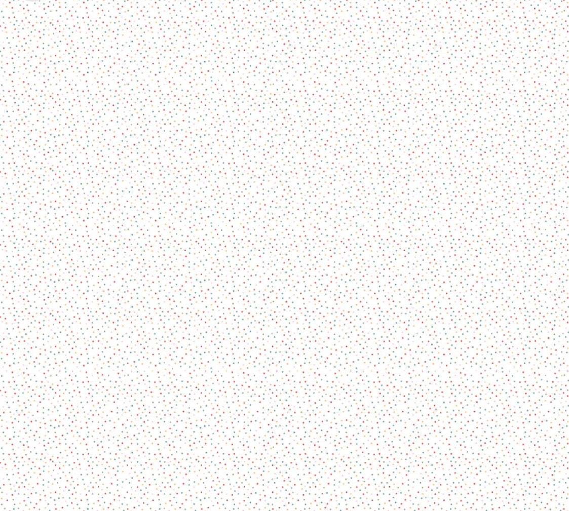POPPIE COTTON Marshmallow new White - CC20190 | in stock | low volume | dots | vintage | Lori Woods - blender