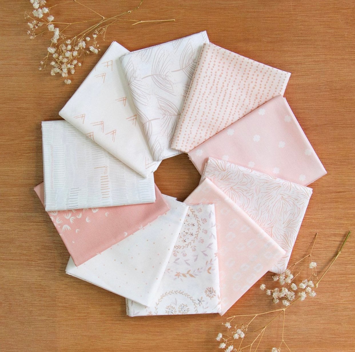 Ballerina Fusion - Low volume - delicate twist | AGF | Woodblock Ballerina | FUS-BL-1803 - Sharon Holland