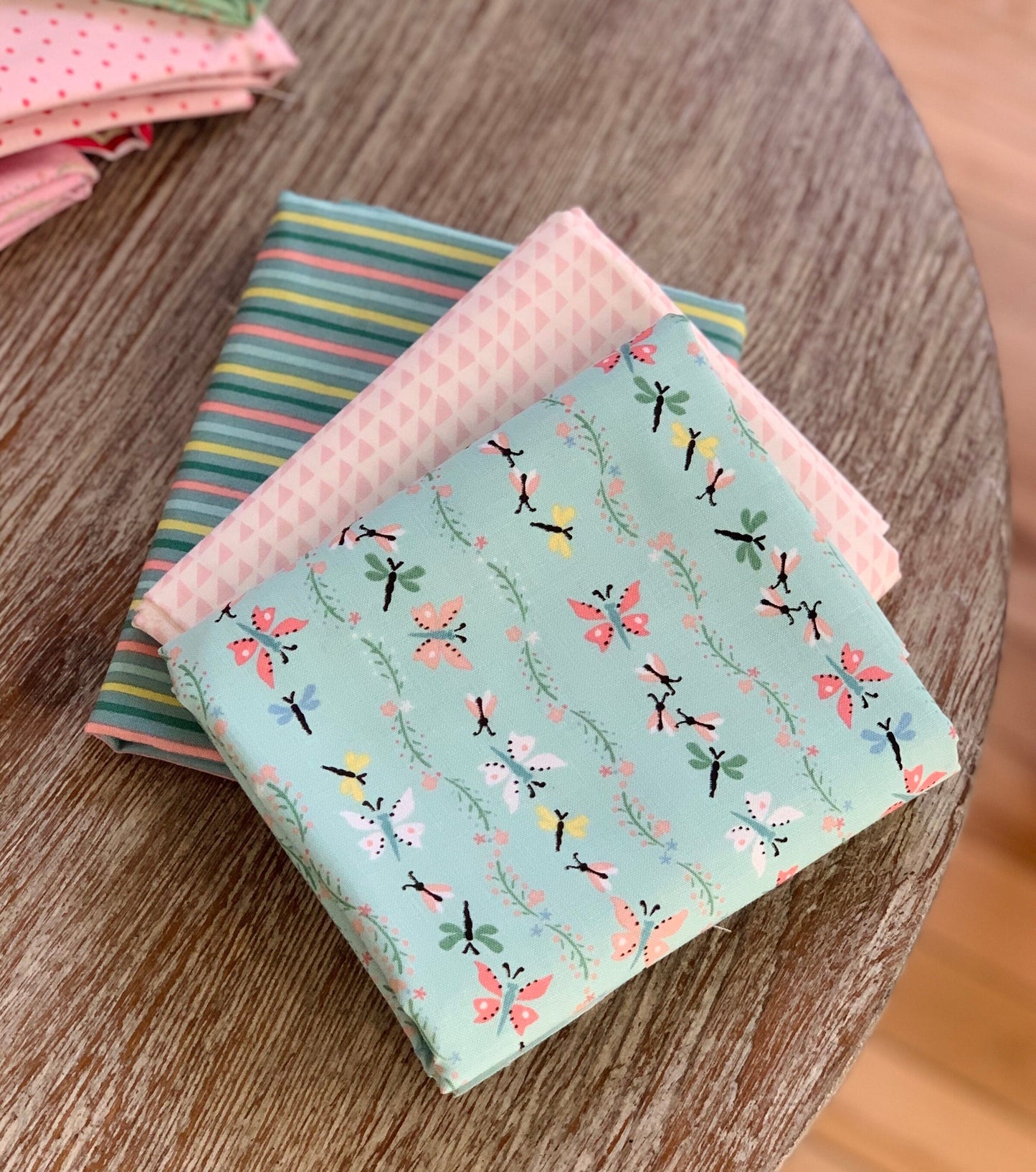 Finding wonder and more - mini curated bundle - 13 piece FQ or 1/2 yard - Ditsy flowers - AGF - Easter - Poppie cotton - spring