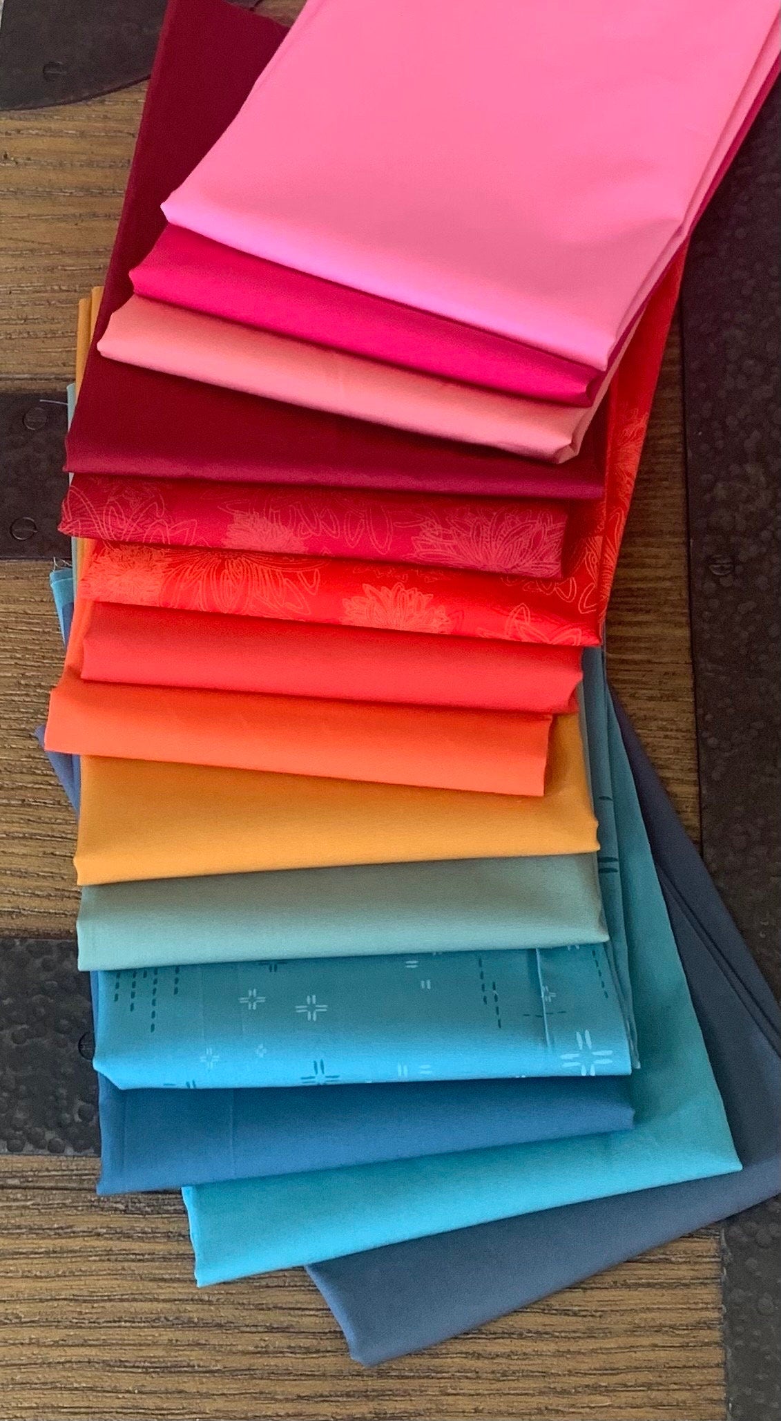 Maven AGF blenders | Fat quarters / 1/2 yards bundles 14 fabrics | Fast shipping | Pure solids | Maureen Cracknell - decostitch