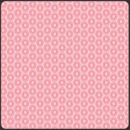 Parfait Pink | Oval elements | AGF | 100% cotton | OE-922 | Fast shipping | quilting | home decoration | pink | coral