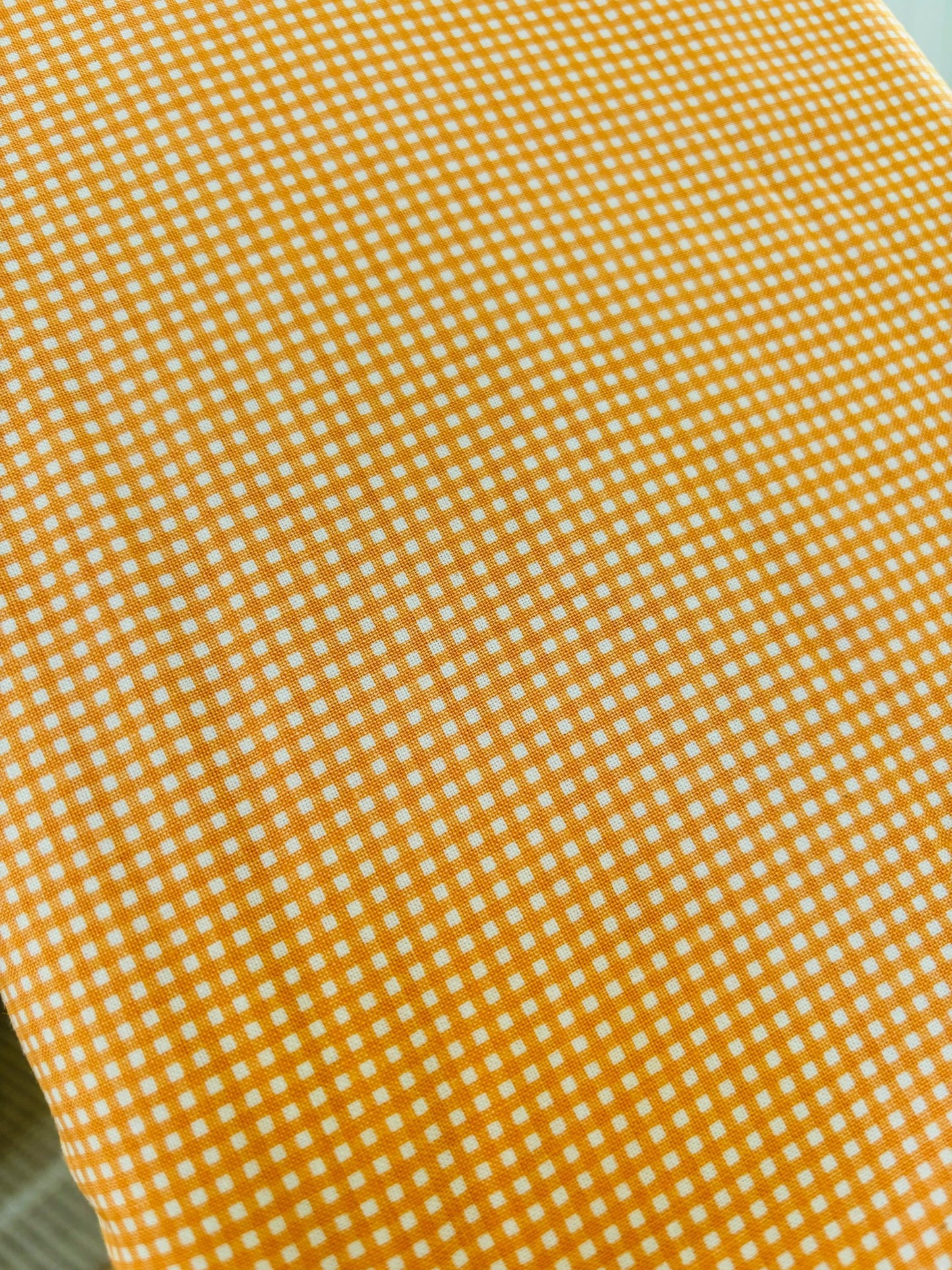 1/16” micro Gingham marmalade | Riley Blake Designs | C445 | 100% cotton | design by RBD | in stock