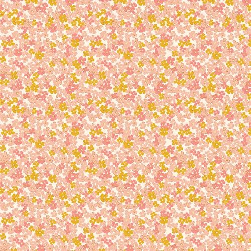 Retro Prairie Amber - Low volume - ditsy floral | AGF | BLC11105 - Bloomcore