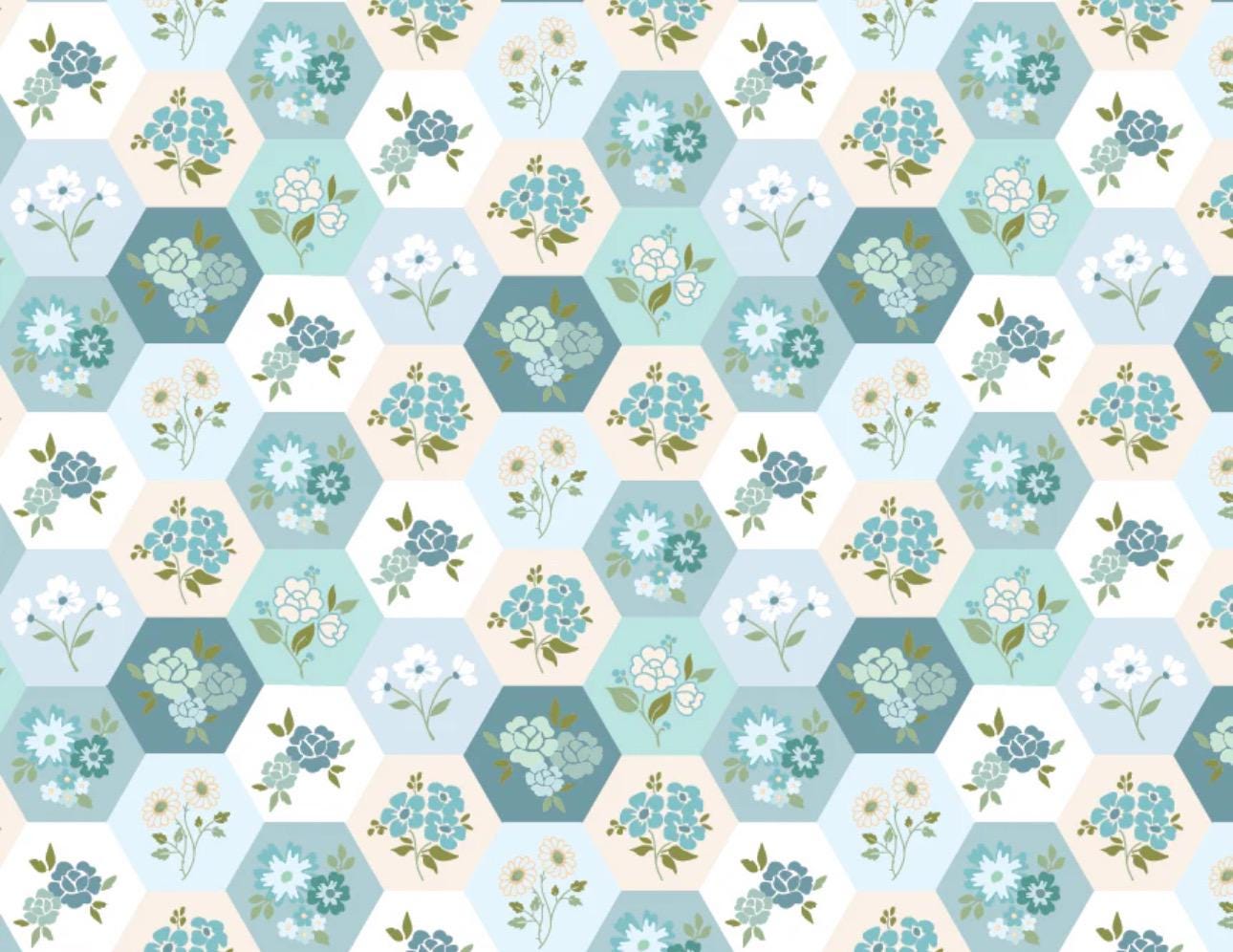 Rosy cheeks 21 FQ | Poppie cotton | Rosy cheeks | vintage | **preorder** FREE US shipping July