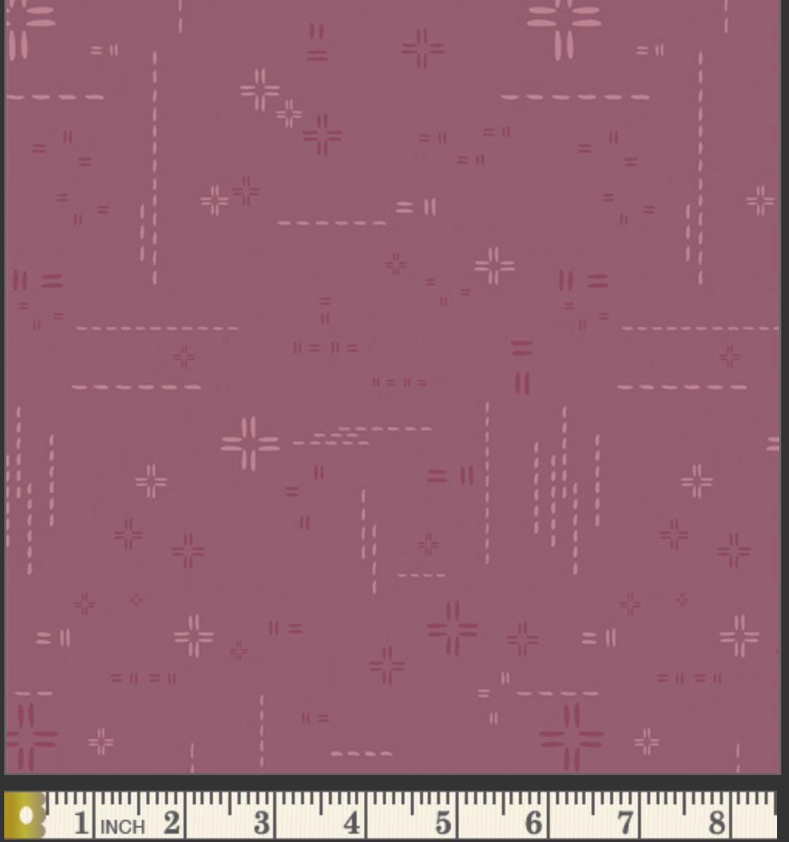 Decostitch elements AGf DSE-737 - Raisin - halloween - low volume - blender - deco stitch -