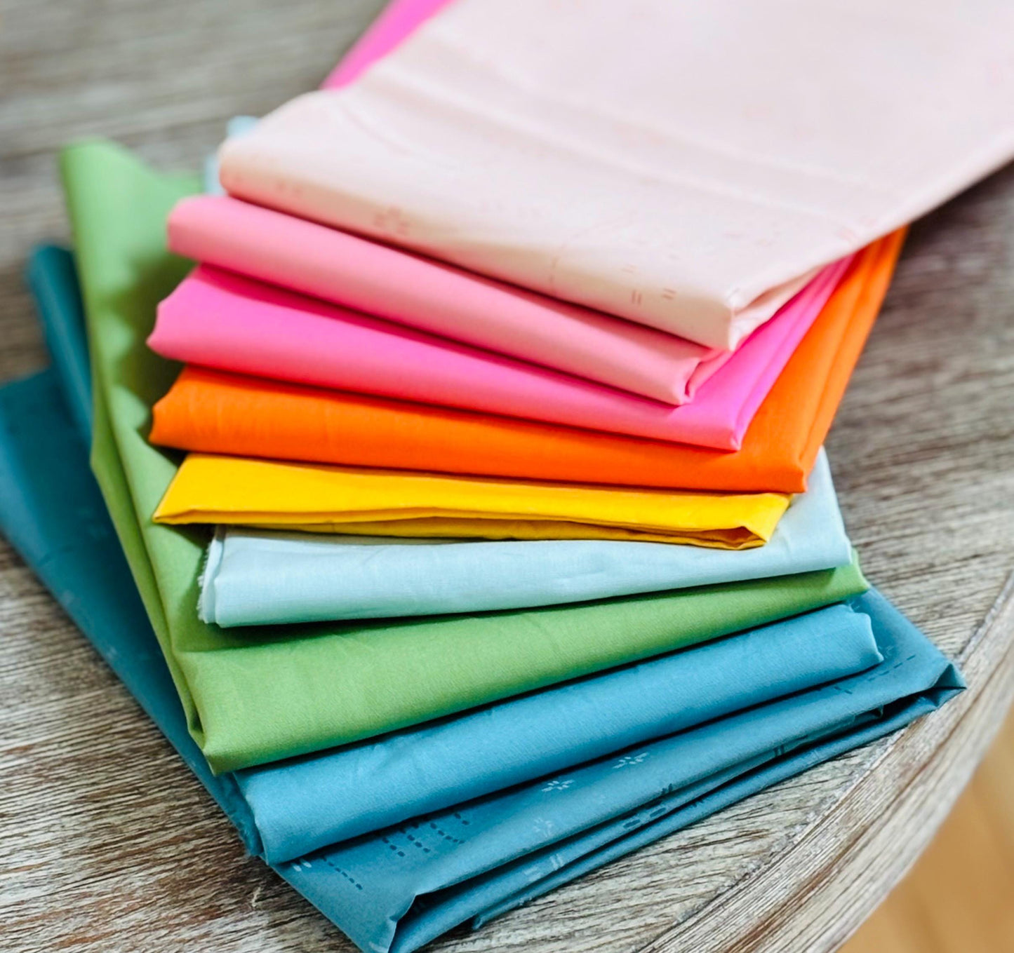 Marigold AGF blenders | Fat quarters / 1/2 yards bundles 9 fabrics | Fast shipping | Pure solids