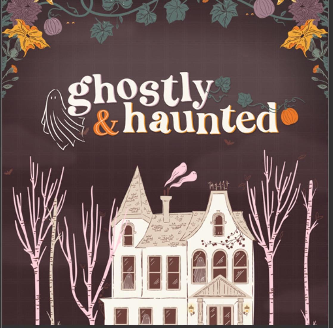 Moonlight Pumpkins GHH13140 AGF Ghostly and haunted | 100% cotton | Sweet ’n Spookier | in stock | Halloween