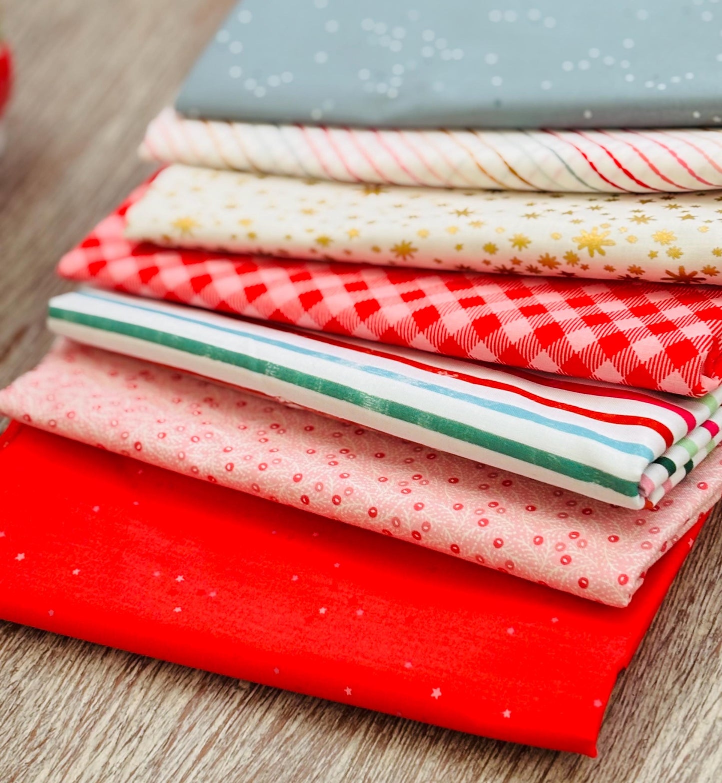 Christmas holiday blenders part 2 | Fat quarters bundles 7 fabrics | AGF RBD | Poppie cotton