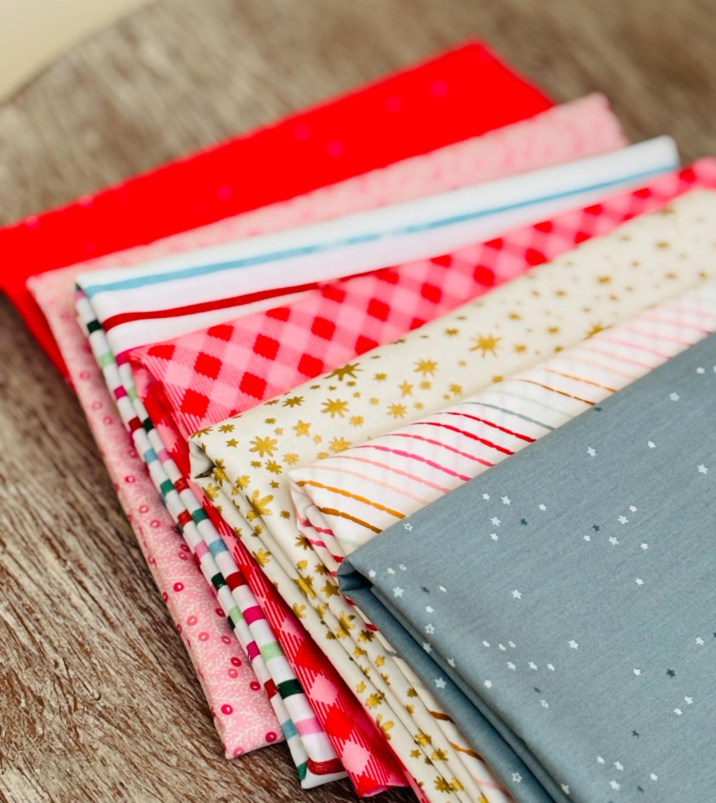 Christmas holiday blenders part 2 | Fat quarters bundles 7 fabrics | AGF RBD | Poppie cotton