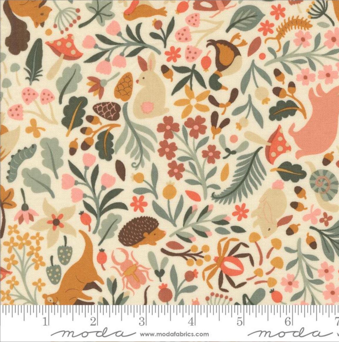 Acorn Hollow mini bundle with blenders 6 Fat quarters In stock - BasicGrey - fall - autumn - starry micro gingham