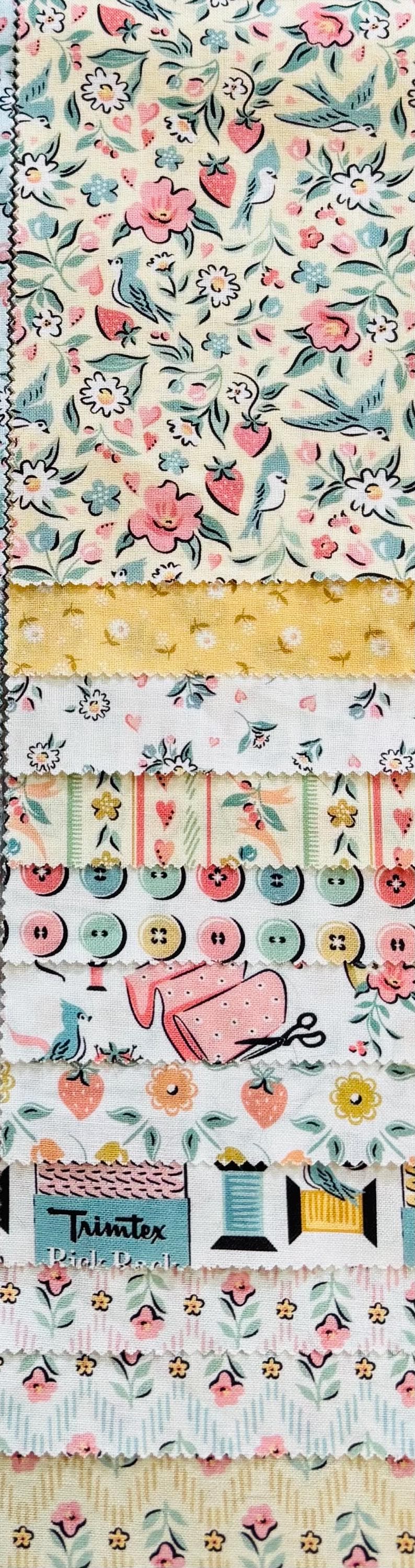 preorder** Granny's Apron pink GS25915 | Poppie cotton | Sheri McCulley | vintage shipping Aug '25 granny's sewing room
