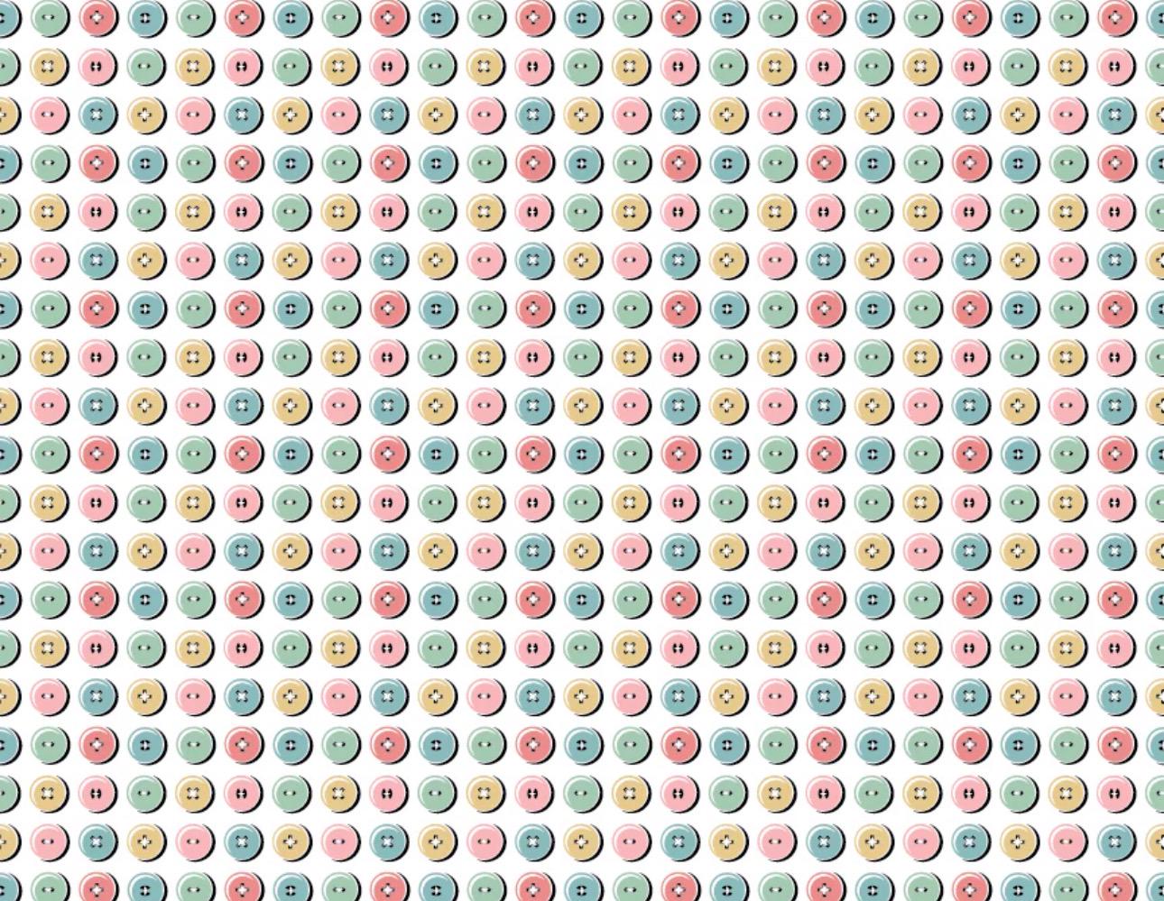 preorder** granny's sewing room Button Collection white GS25907 | Poppie cotton | Sheri McCulley | vintage shipping Aug '25