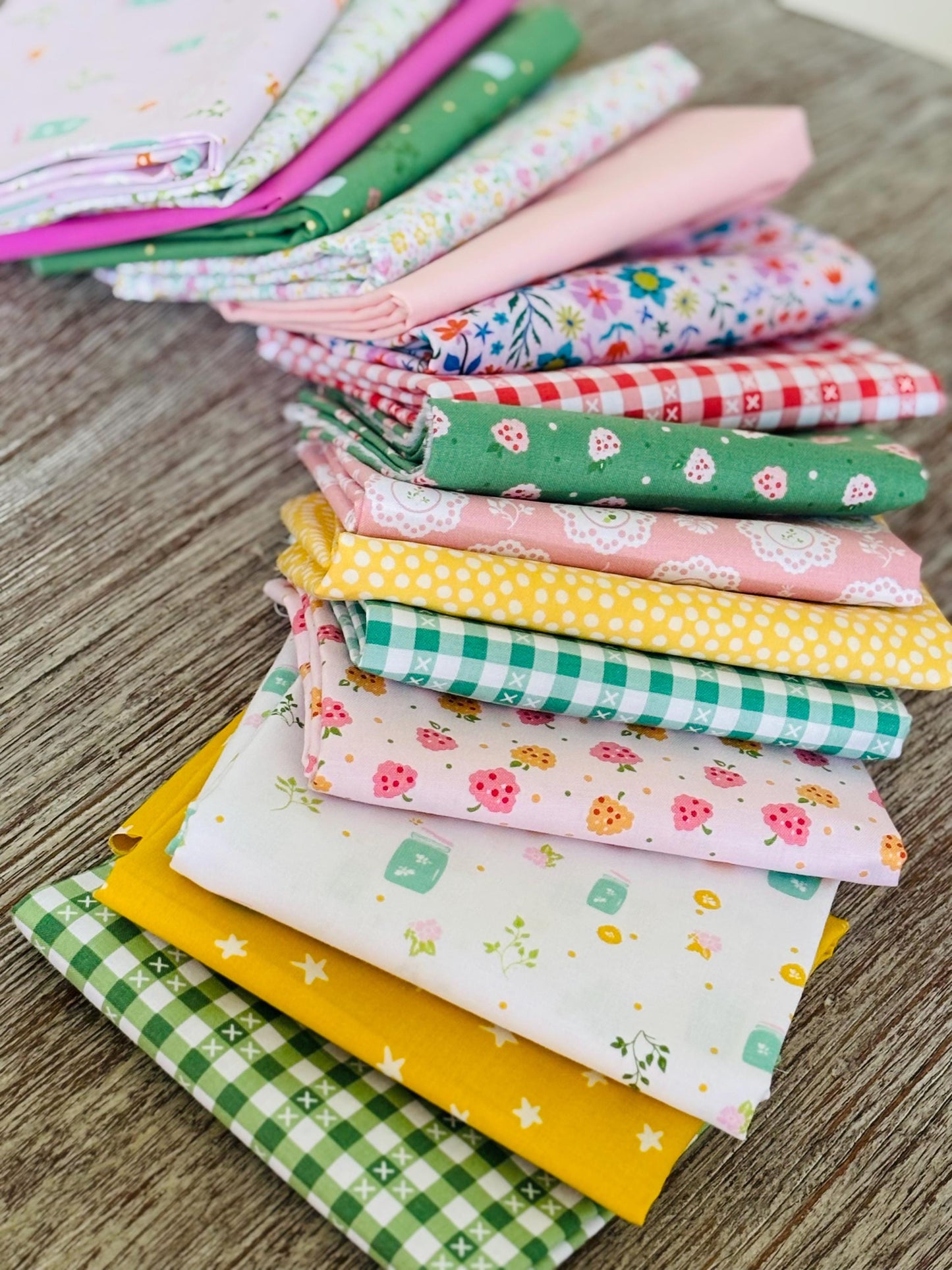 Summer Skies and Fireflies and more mini bundle | Gracey Larson | 16 x fq bundle | summer vintage