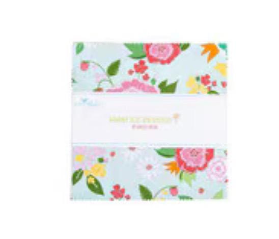 Summer skies and fireflies 5" Stacker | Gracey Larson l in stock | summer | 42 piece | Fast shipping | 5" x 5" x 42 RBD