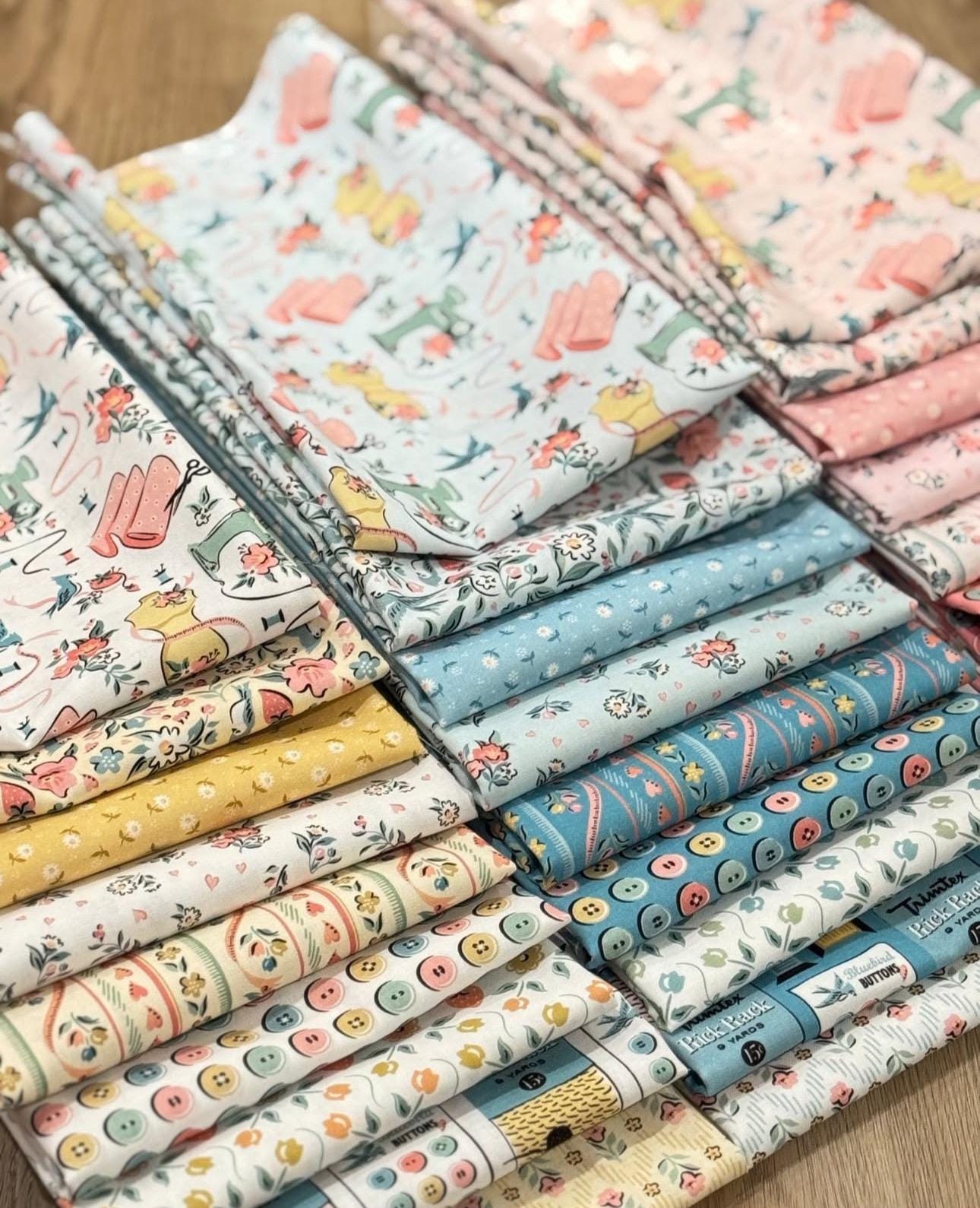 granny's sewing room 27 FQ | Poppie cotton | Sheri McCulley | vintage | **preorder** FREE US shipping Aug