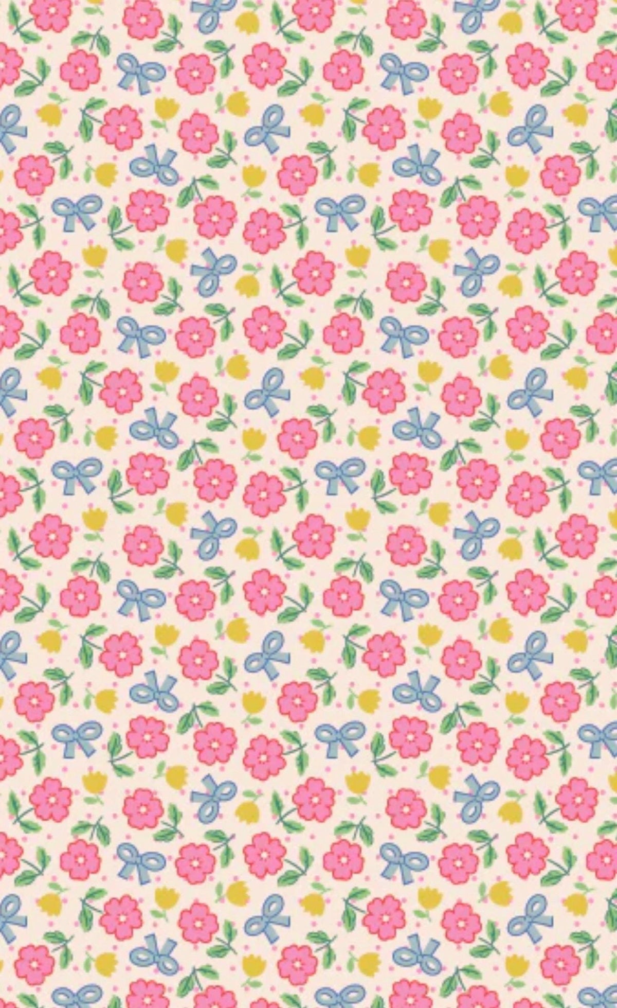 Preorder bluebells & buttercups Hey Darlin Bright Pink Poppie cotton Elea Lutz shipping July August BL26867