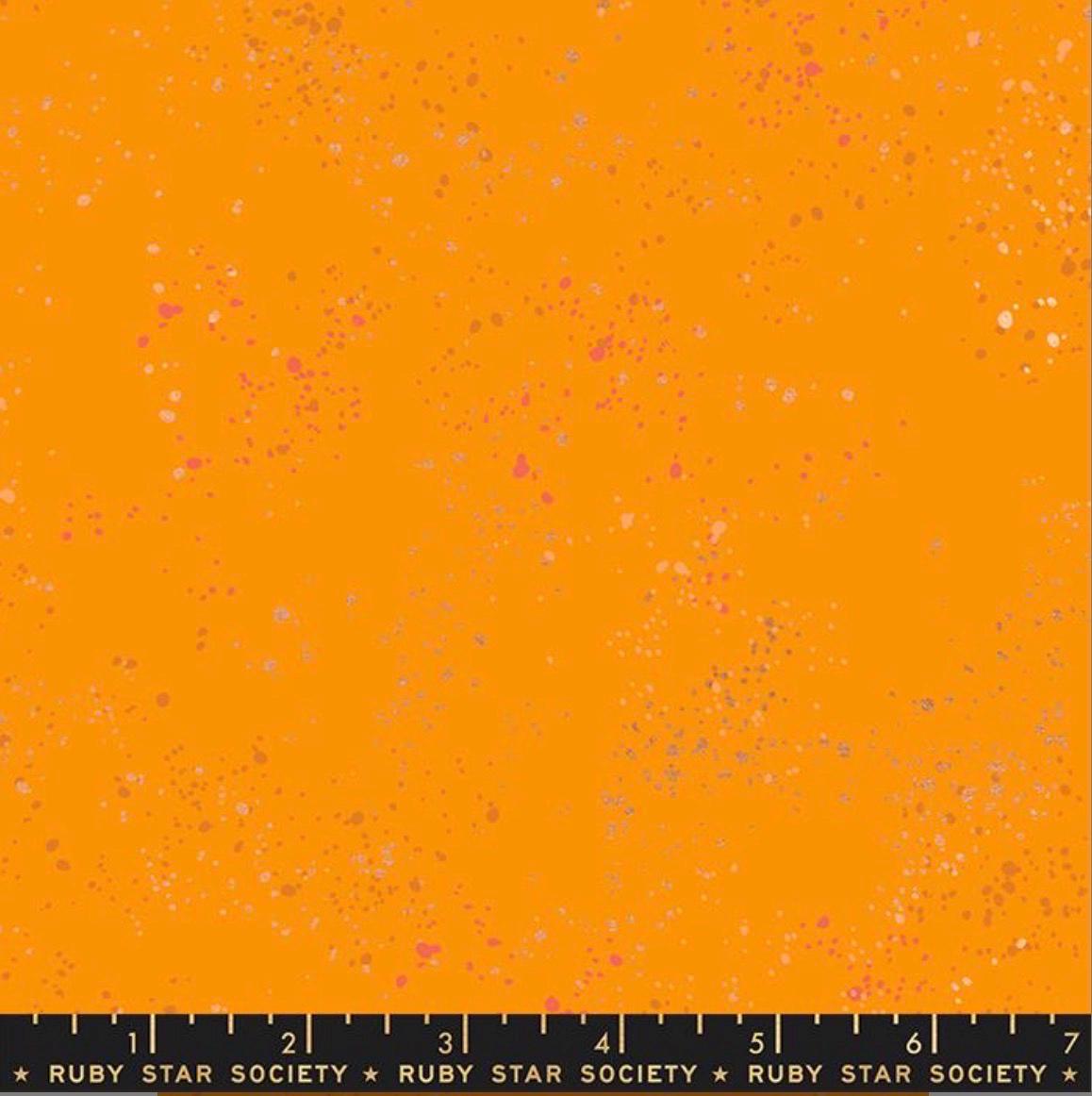 Speckled Metallic RS5027 100M Ruby Star | In stock - Clementine orange metallic - Rashida Coleman Hale