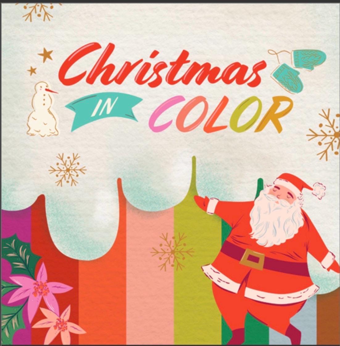 Christmas in color - in stock - Jingle all the way CMC-25411 AGF Holiday Christmas