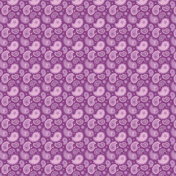 Calico Cowgirls - Poppie cotton Lori woods | in stock - Paisley & Poppy - floral - purple CW24822