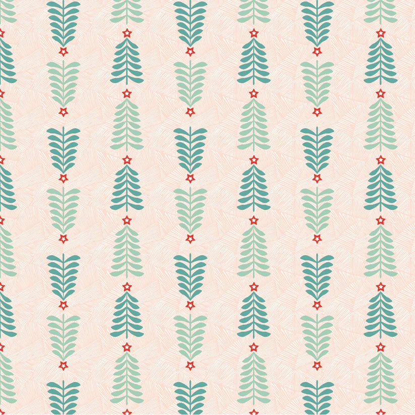 prairie christmas - Oh christmas tree natural| Poppie cotton | Amanda Grace | holiday | shipping June 2024 - PC24354