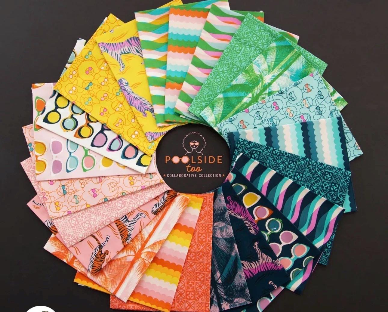 Poolside too preorder* 22 Fat quarter bundle Ruby star Collaborative collection shipping April 26
