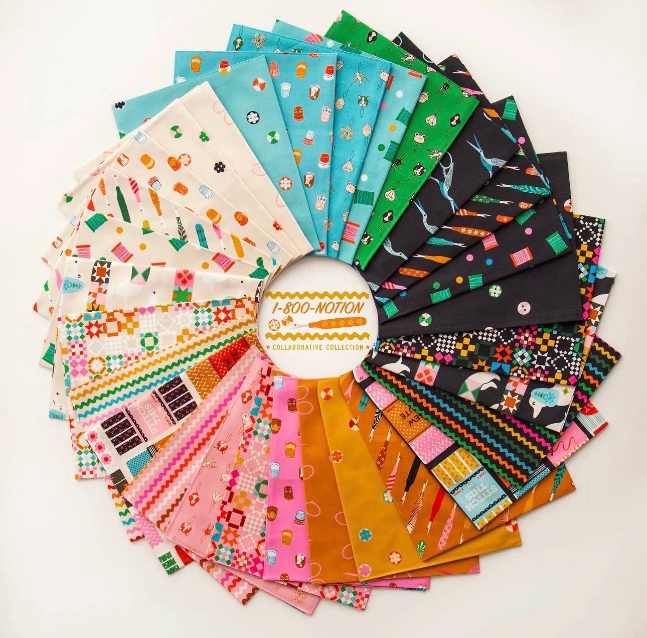 27 1 800 Notion Fat quarter bundle | Ruby star society | 18" x 22" x 27 or half yard in stock * preorder shipping July '26