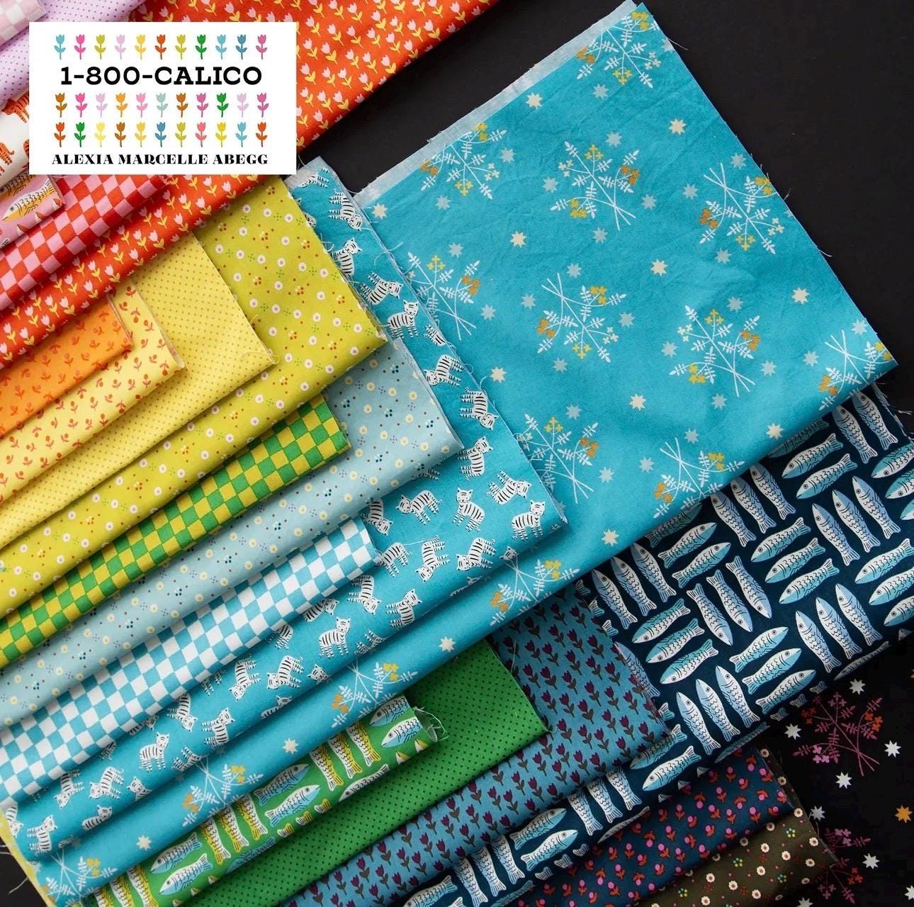 Preorder** 1-800-calico - 29 piece Fat quarter bundle | Ruby star l Alexia Abegg | 18" x 22" x 29 or half yard Shipping October 2026