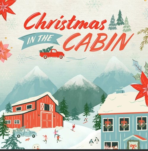 Cut & Carry Farm - Christmas in the cabin | CCA258905 - Holiday collection - christmas - shipping June 2024 in stock