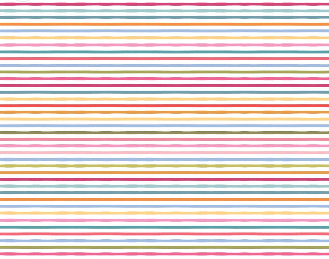 Jailhouse stripes - Elton multi | Poppy cotton | in stock | floral | ditsy | vintage | Poppie's basics