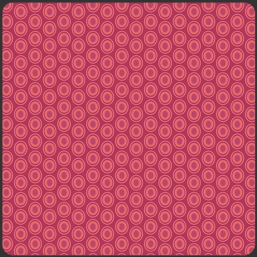 Cranberry | Oval elements | AGF | 100% cotton | OE-913 | Fast shipping | quilting | home decoration | red | Valentine - holidays - christmas