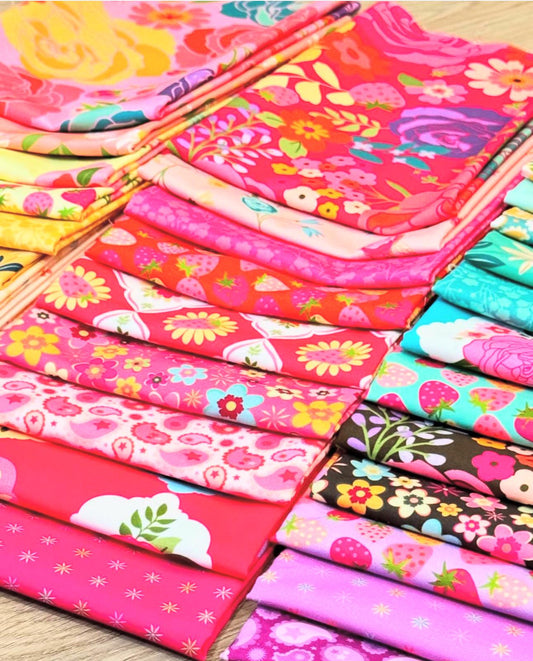 Calico Cowgirls  - 32 Fat quarter bundle | Poppie cotton | Lori woods | shipping October 2024 - Free US shipping CW24834