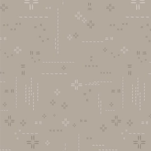 Decostitch elements AGf DSE-741 - Driftwood - light brown - low volume - blender - deco stitch - light gray - silver