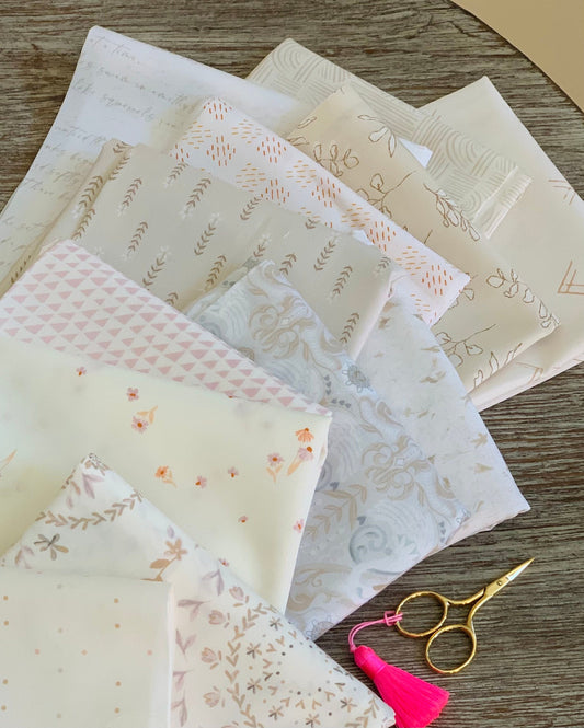 BCS Favorite low volume bundle - Mix the volume - Ballerina - Forever - Soften the volume | AGF | 12 Fat quarter bundle | Fast shipping