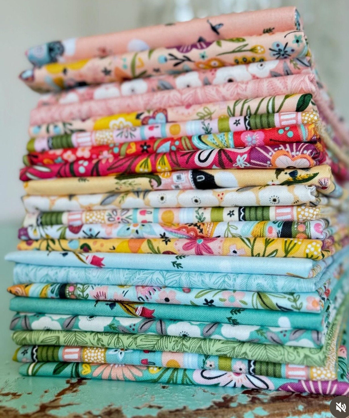 Cottage Charm  21 Fat quarter bundle | Poppie cotton | Kenzie Elston  | whimsical | in stock - Free US shipping