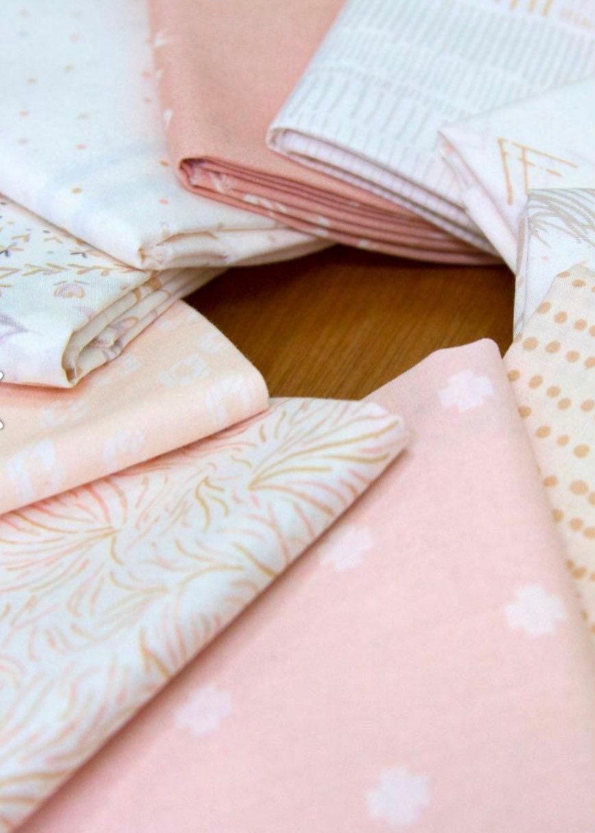 Ballerina Fusion - Full Collection Low volume - delicate twist | AGF | Fat quarter bundle 10 fabrics | Fast shipping | AGF - 1/2 yard option