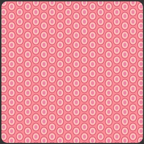 Sweet pea | Oval elements | AGF | 100% cotton | OE-910 | Fast shipping | quilting | home decoration | pink | coral