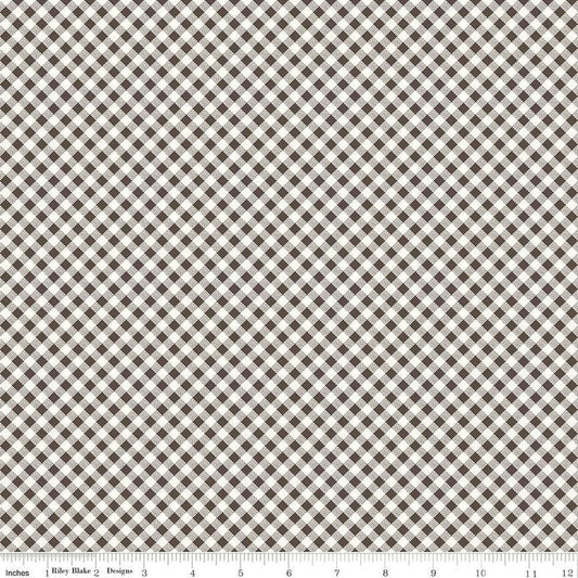 Bee Ginghams Lisa Raisin | Lori Holt | Bee in my Bonnet | RBD | in stock - PLAID - C12556