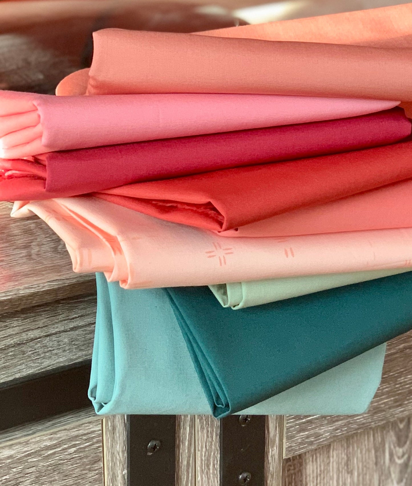 Woodland keeper AGF blenders | Fat quarters / 1/2 yards bundles 9 fabrics | Fast shipping | Pure solids | Maureen Cracknell - deco stitch