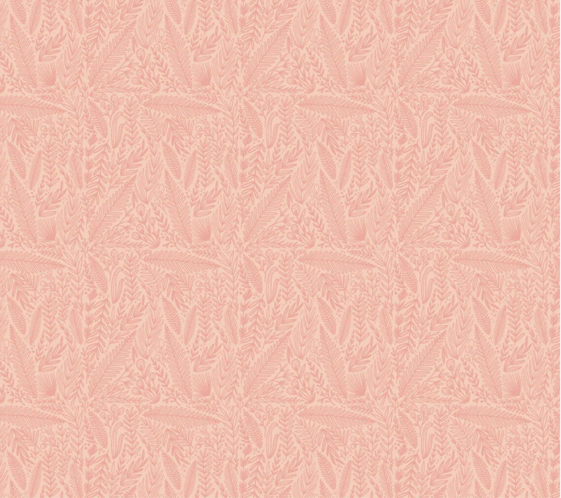 Cottage Charm - Delicate foliage peach| Poppie cotton | Kenzie Elston | vintage | in stock - CH24756