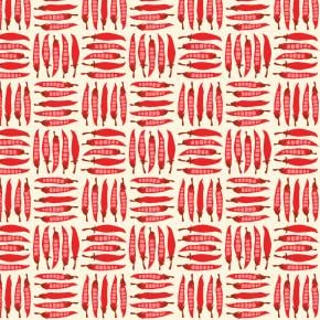 LV802-RO3 In The Vegetable Garden - Cherry Tomato - Roma Fabric Cotton+Steel Fabrics | Loes van Oosten - in stock